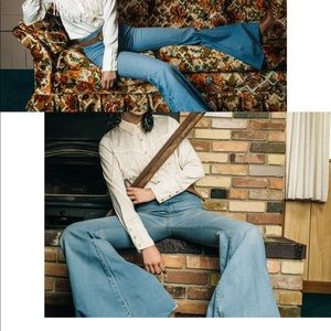 FP Float on flare jeans